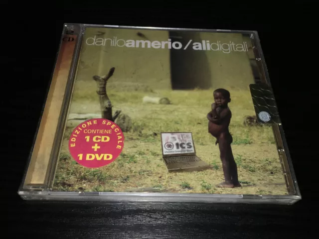 Danilo Amerio Ali Digitali Raro Cd + Dvd Sigillato Fuori Catalogo 2002