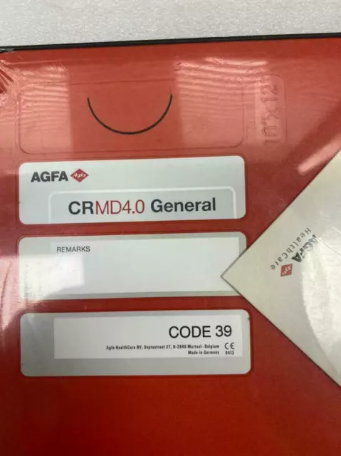 AGFA CR 30- X MD4. Général 25x30 cm/10*12 pouces 2