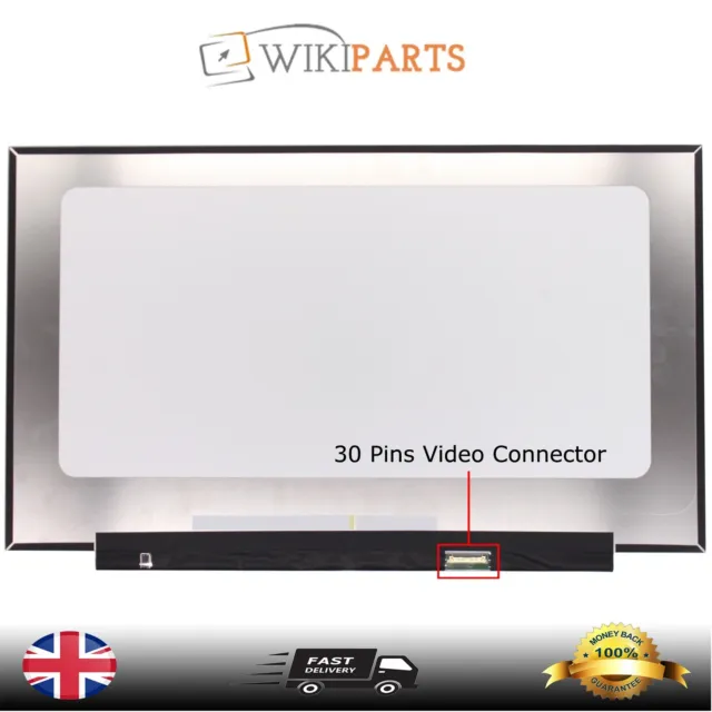 Kompatibel NV173FHM-N4G 17,3" LED LCD FHD IPS Matt Screen Display 30 Pin eDP UK