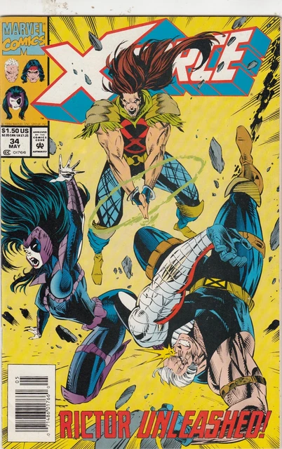 X-Force   #34   Vf/Fn   Marvel Comics
