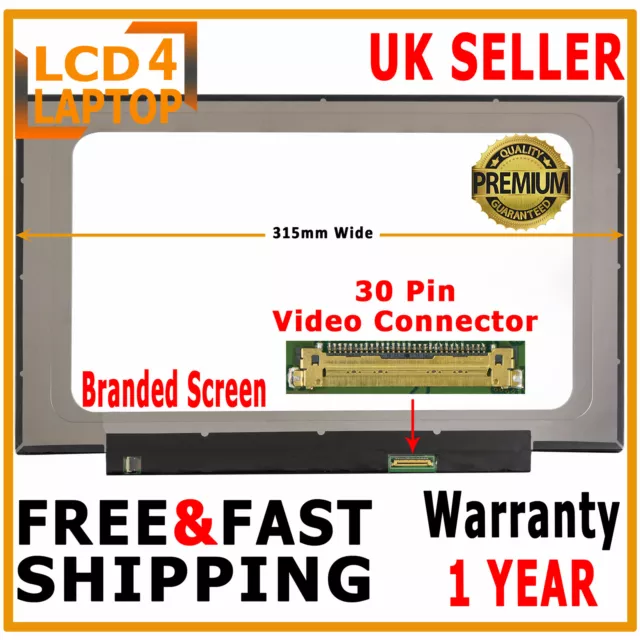 14.0" Led Fhd Display Screen Panel Lcd For Hp Spares Sps L44037-J91