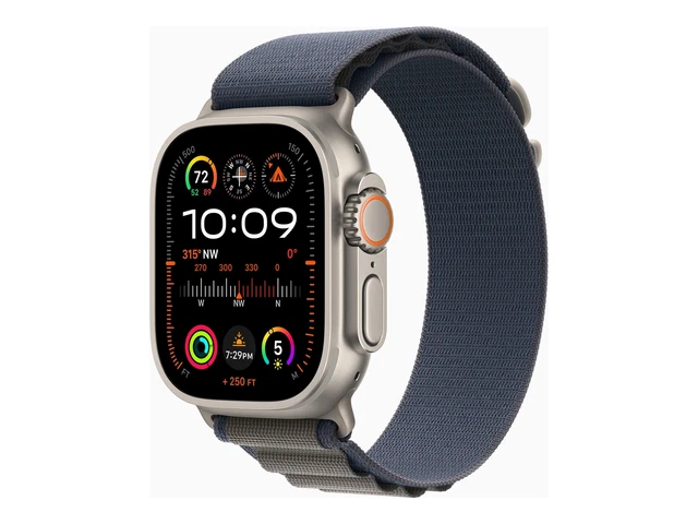 Apple Watch Ultra 2 49 mm titanium smart watch with Alpine Loop MREP3FD/A