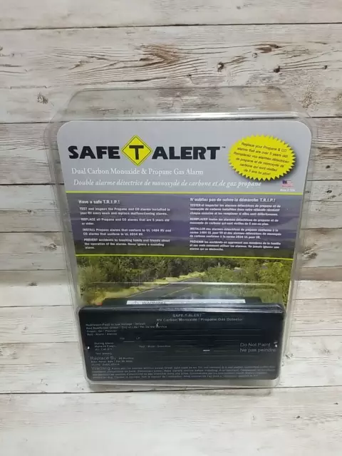 MTI Safe-T-Alert 35-742-BL Dual Carbon Monoxide Propane Alarm Flush Mount Unused