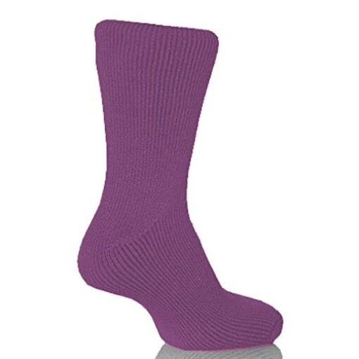 HEAT HOLDERS Heathld Ladies Sock Prpl