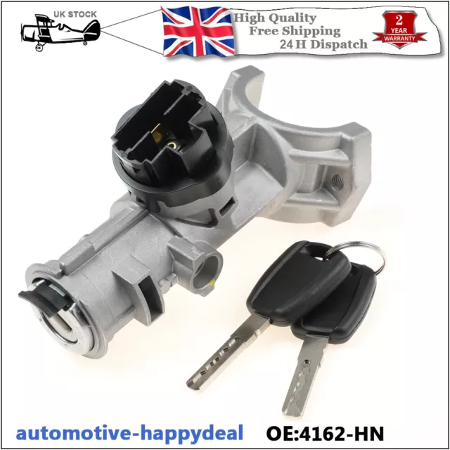 Ignition Barrel Lock Switch w/Keys For Peugeot Boxer Citroen Relay Fiat Ducato