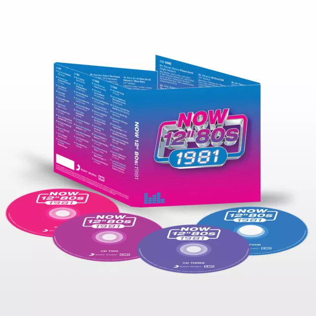 Various Artists NOW 12" 80s: 1981 (CD) 4CD 2
