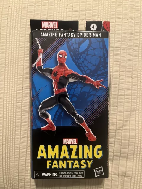 Hasbro Marvel Legends: Amazing Spider-Man 6" 60th Anniversary Action Figure...