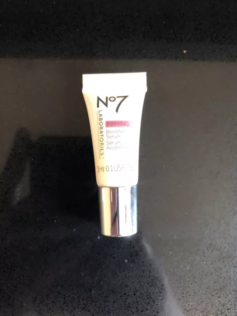 NO7 Laboratories Firming BOOSTER SERUM Travel Size Sample 0.1 OZ, 3ML Brand New