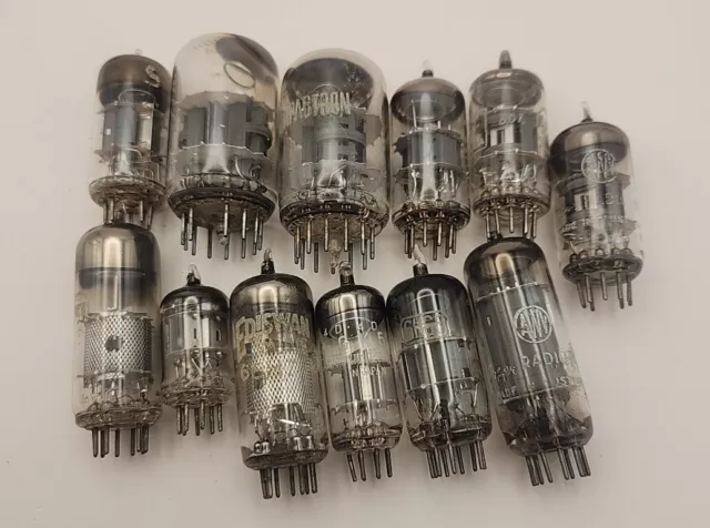 Collection of Vintage Radio/Audio/TV Vacuum Tubes Valves Job Lot #1