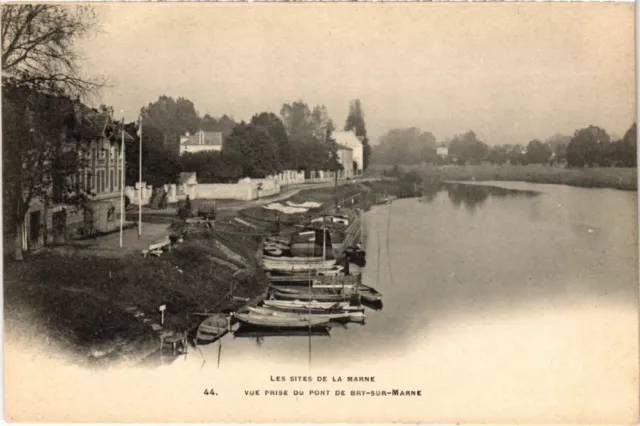 CPA Bry Vue prise du Pont FRANCE (1338946)