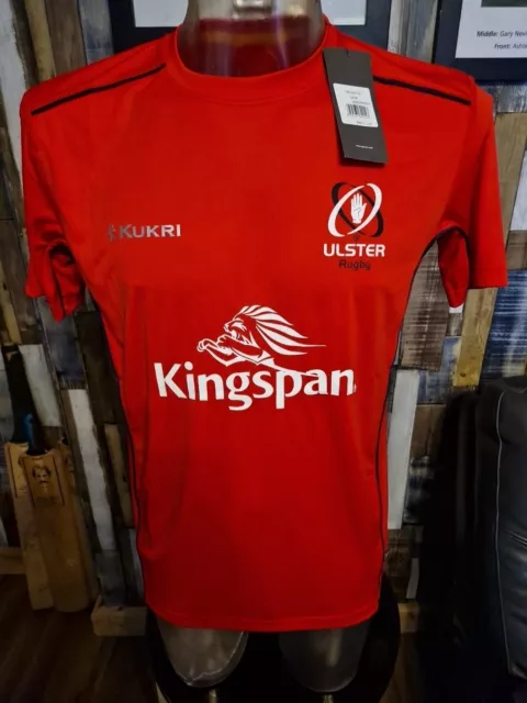 Kukri Ulster Rugby  Technical training Shirt  Medium  BNWT