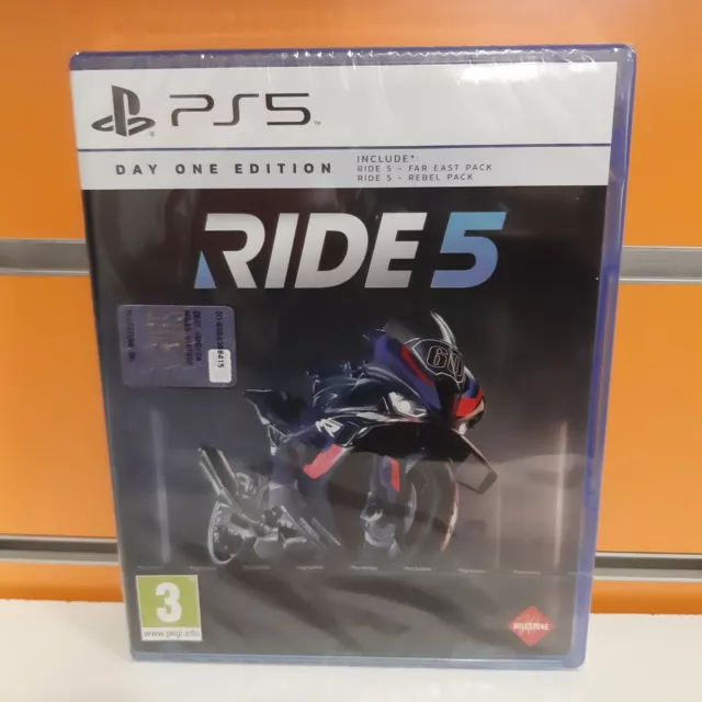 RIDE 5 - Day One Edition PS5 NUOVO SIGILLATO ITA EUR 39,99