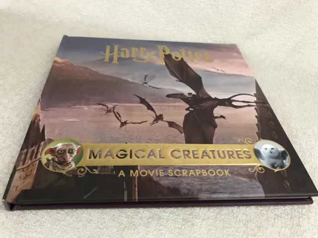 Harry Potter - Magical Creatures: A Movie Scrapbook by Warner Bros. (Hardcover,