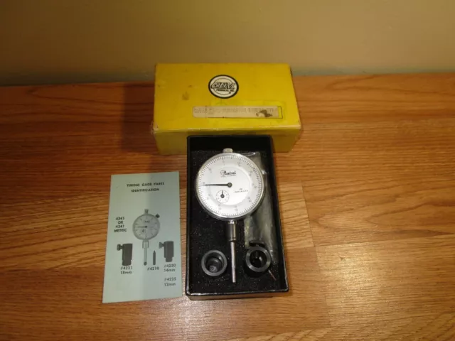 Central Tool 2-Cycle Engine Timing Gauge with Box