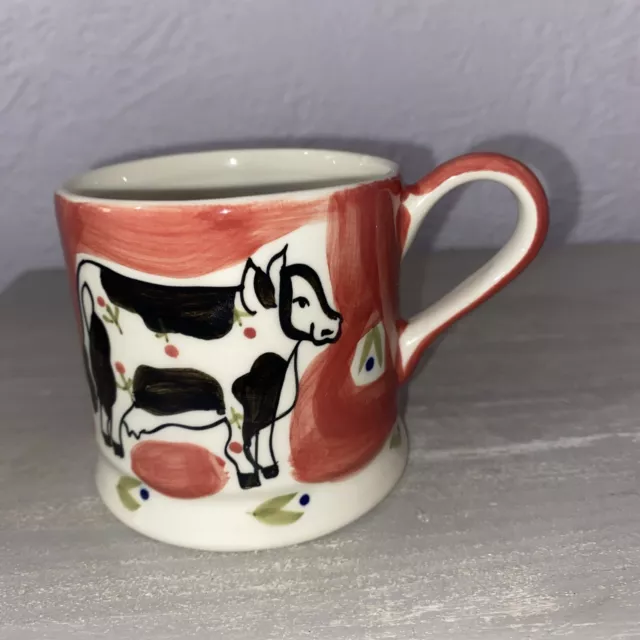 Whittard Of Chelsea Cow Mug  Handpainted Ceramic / small