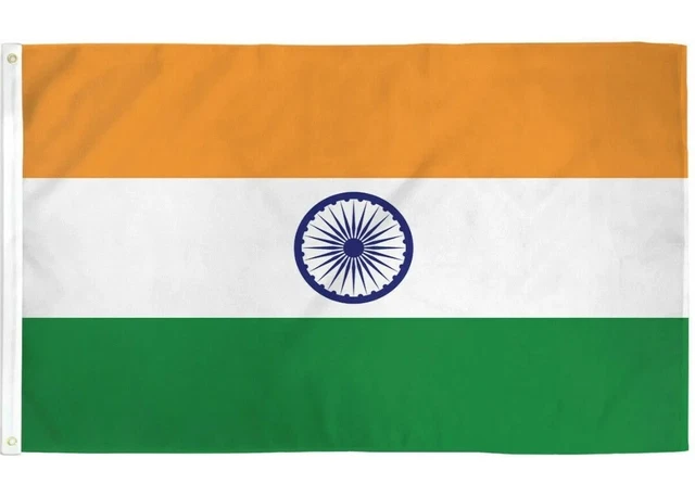 3X5 ft INDIA FLAG INDIAN COUNTRY FLAGS BANNER Polyester