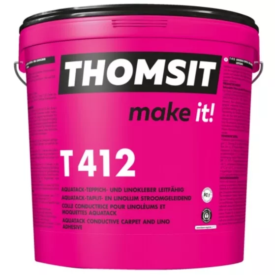 Thomsit T 412 Aquatack- Teppich-Linokleber Leitfähig 14KG Textilbeläge