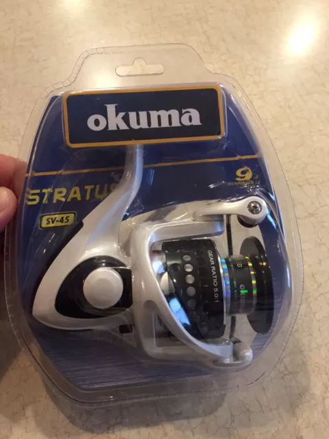 OKUMA STRATUS SV-45 Spinning Reel New In Box Fishing $20.00 - PicClick