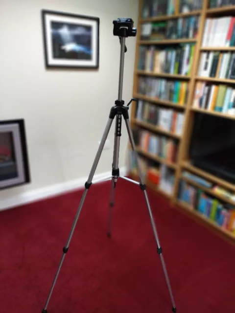 Amazon Basics Tripod for camera telescope binoculars unused gift