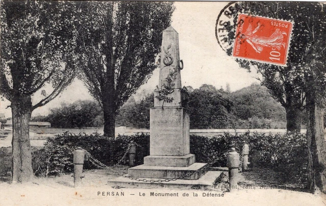 *37315 cpa Persan - le Monument de la Défense