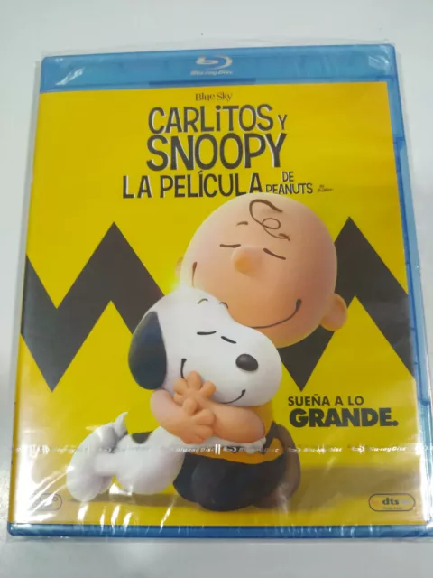 Carlitos y Snoopy la Pelicula Peanuts - Blu-Ray Español Ingles Frances Nuevo