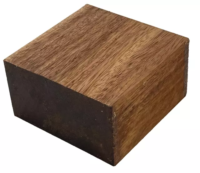 Bhilwara Bowl/Platter Turning Blank Square Carving Wood Block 4" x 4" x 2"(1 Pc)