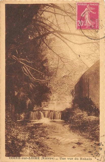 COSNE-sur-LOIRE - une vue du Nohain