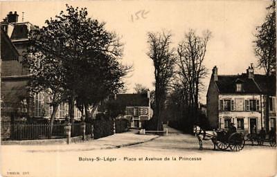 CPA ak boissy-saint-leger place and avenue de la princesse (600437)