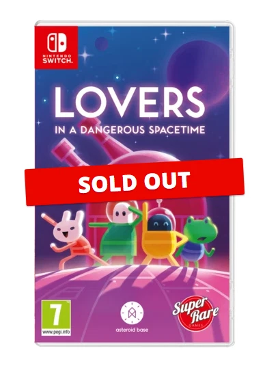 Lovers in a dangerous on sale spacetime nintendo switch