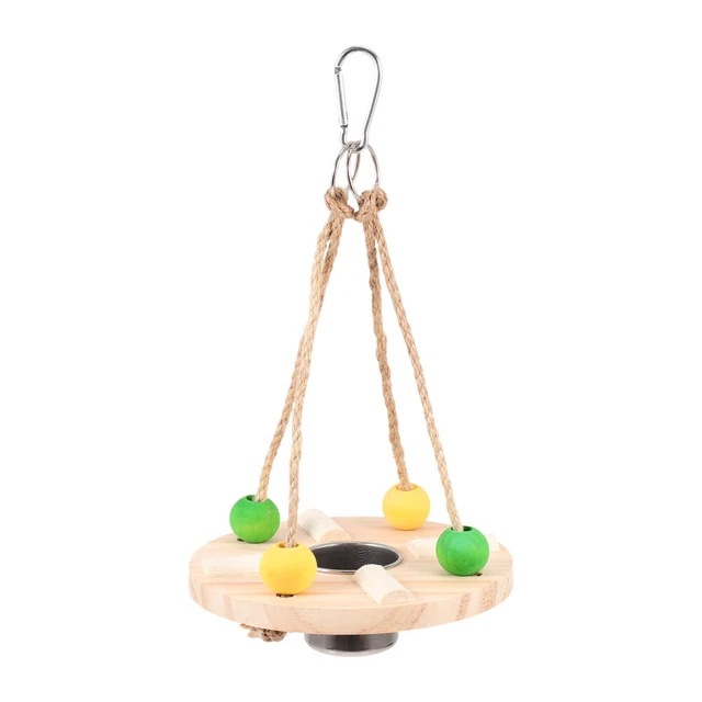 Vogelhäuschen Aus Holz Zum Aufhängen Im Freien Papagei Spielzeug