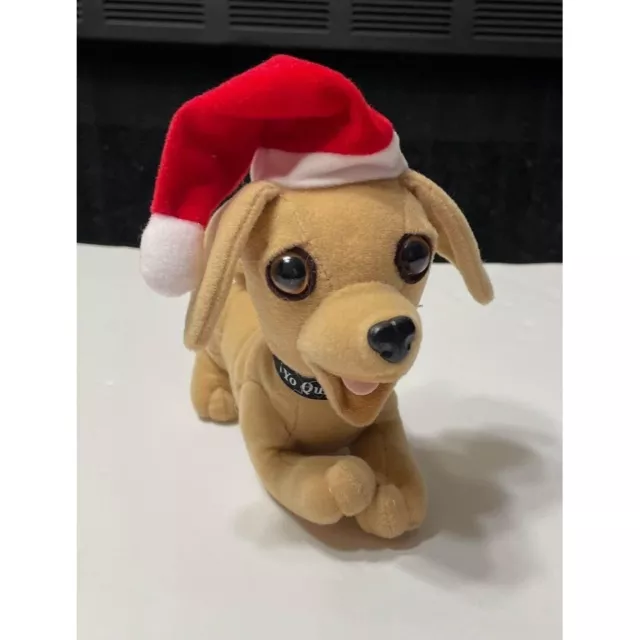 Vintage Applause Yo Quiero Taco Bell Chihuahua Dog 6” Christmas Santa Hat Plush