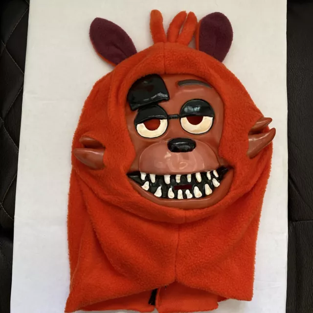 FIVE NIGHTS AT Freddys FNAF Foxy Halloween Rubber And Cloth Face Mask ...