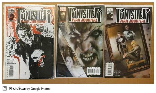 Punisher War Journal Vol 2 #17 18 19 HG Marvel Comics Matt Fraction