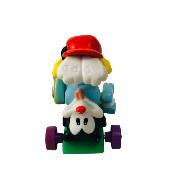 1993 Warner Bros Animaniacs WAKKO on Trike 2.5" Action Figure Happy Meal Toy