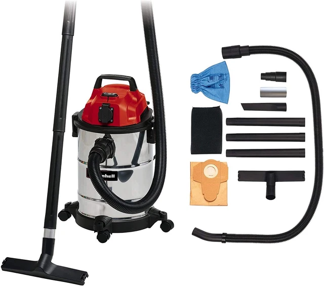 Einhell TC-VC 1820 SA Aspiratore di solidi e liquidi (1250 W, depressione...