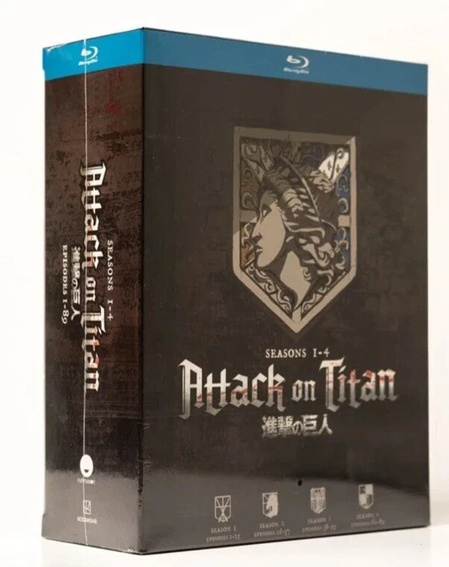 thumbnail image 2 of Attack On Titan: The Complete Seasons 1-4 (Blu-Ray, 16-Disc Box Set) 2 of 5