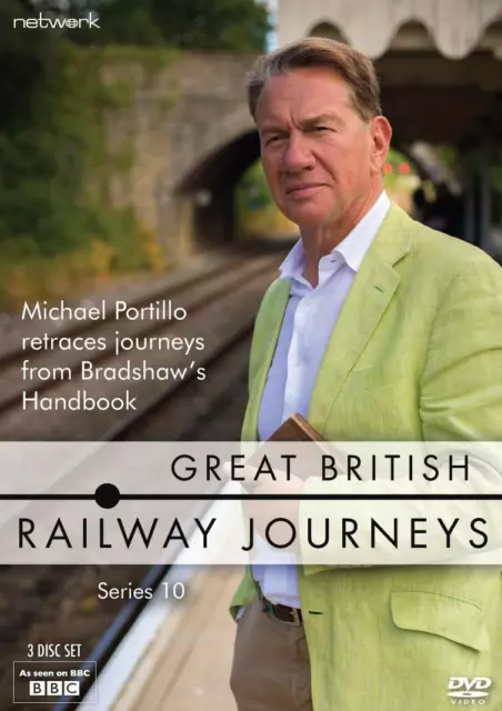 Great British Railway Journeys: Series Season 10 DVD New Sealed