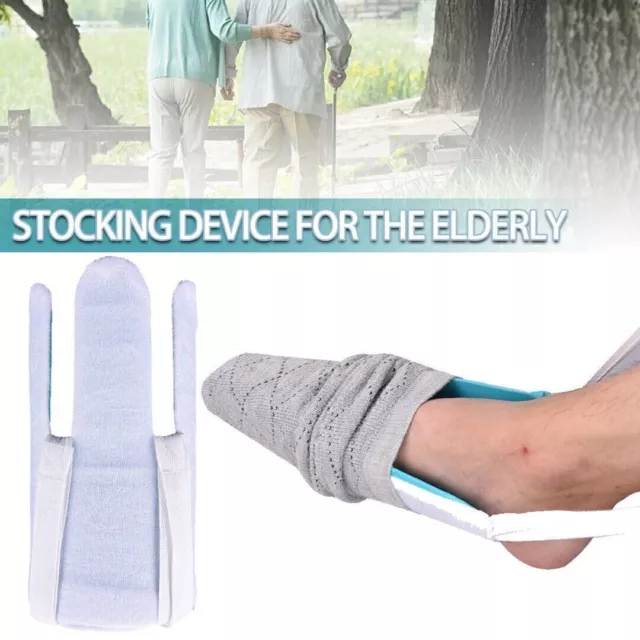 Sock Strumpf Mobility Aid Slider Easy On Off Pulling Up Dressing Assist