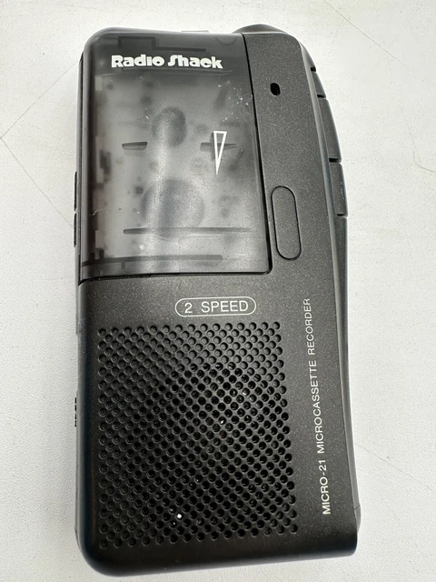 Radio Shack Micro-21 Portable Voice Microcassette Tape Recorder Tested