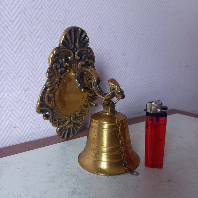 Nagina International Cloches Fonctionnelles Nautiques De Qualité Supérieure En Laiton Poli Et Revêtement Nickel | Décoration De Pirate Exclusive Cadeaux De Collection (laiton, 15,2 Cm