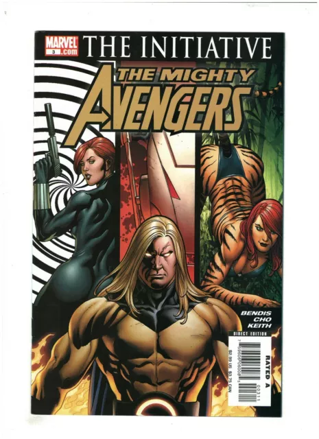 Mighty Avengers #3 VF+ 8.5 Marvel Comics 2007 Initiative Bendis & Frank Cho