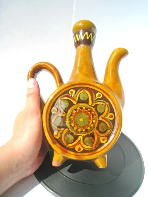 Ukrainische Wohnkultur Keramik Getränk Karaffe Handarbeit Raku Keramik Dekan Geschenk 6