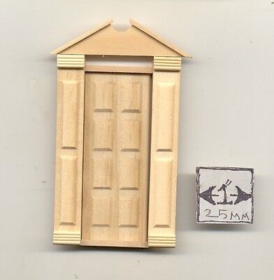 Half Scale Door Americana  1:24 Dollhouse wooden #H6004 miniature Houseworks