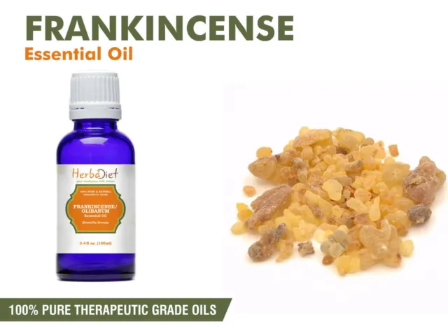 Frankincense Essential Oil 100% Pure Natural UNCUT Therapeutic Grade Oils