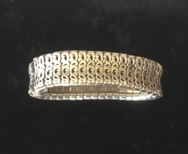 lois hill sterling silver 925 cuff bracelet 76 grams