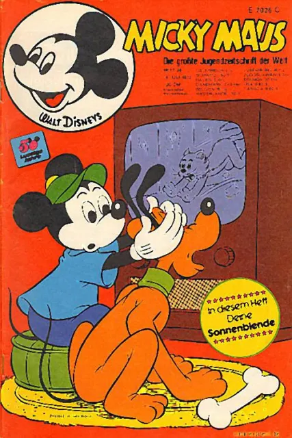 Micky Maus Nr 28 Ehapa Verlag 1973 Disney