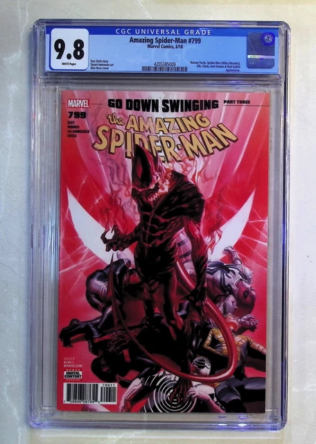 Amazing Spider-Man #799 (2018 Marvel Comics) Alex Ross cover 1st Print CGC 9.8
