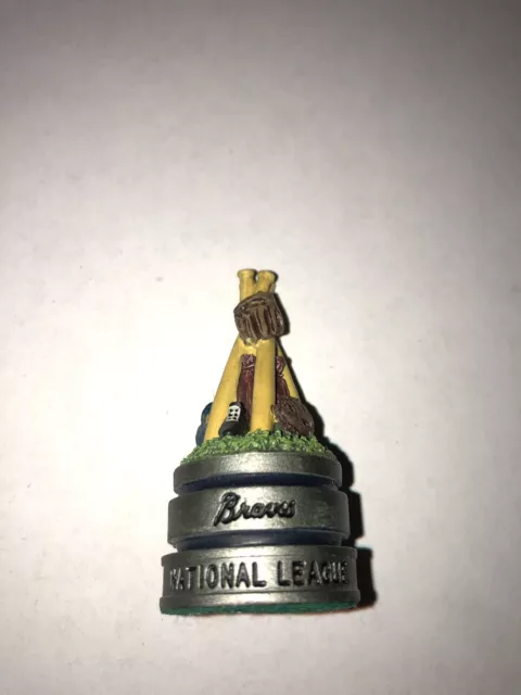 Braves Pawn Danbury Mint Baseball Chess Piece