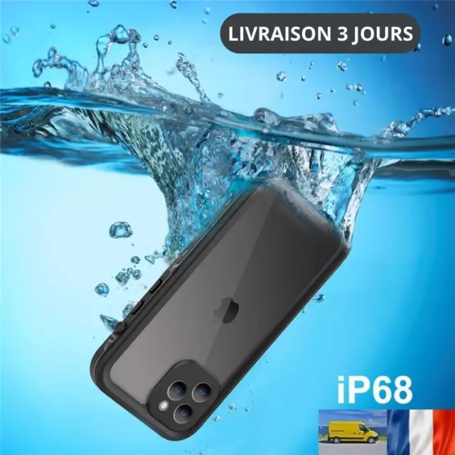 Coque antichoc et etanche intégrale iPhone 14 Pro SWIMCASE - LOVE MEI France
