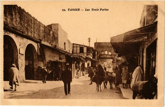 CPA AK MOROCCO TANGER - The Three Doors (219629)